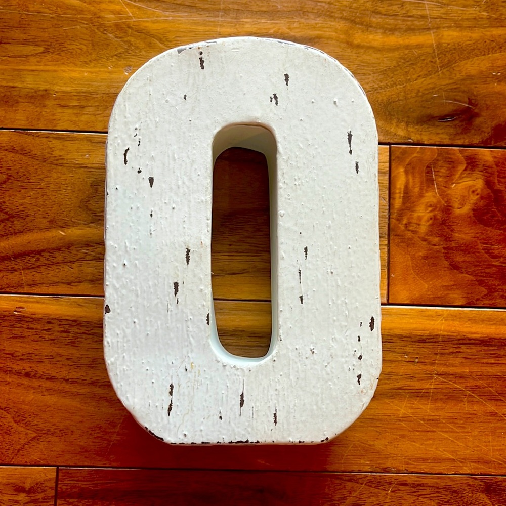 Letter “O”